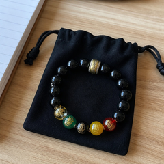 five-way-god-of-wealth-obsidian-bracelet customer review photo 4