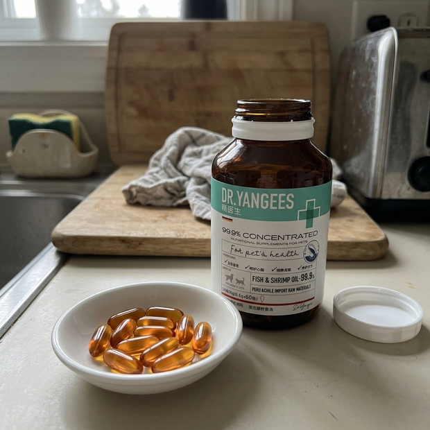 krill-deep-sea-fish-oil-capsules-for-cats-and-dogs-pet-supplement-moko customer review photo 3
